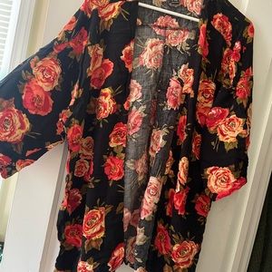 Rose kimono